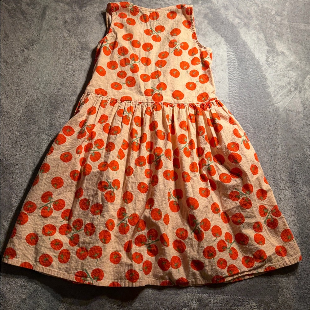 H&M Cream Dress with Orange Cherry Print - Picture 2 of 5
